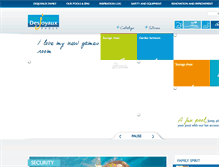 Tablet Screenshot of desjoyaux.eu